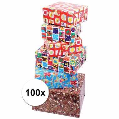 Voordelige inpakpapier sinterklaas 100x