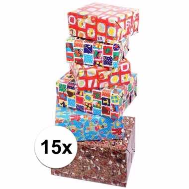 Voordelige inpakpapier sinterklaas 15x