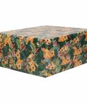 1x rollen inpakpapier cadeaupapier disney lion king simba groen 200 x 70 cm