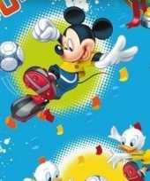 Disney inpakpapier mickey mouse blauw 200 x 70 cm op rol
