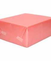 Inpakpapier cadeaupapier parelmoer roze 200 x 70 cm