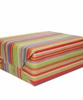 Inpakpapier gestreept urban nature 200 x 70 cm