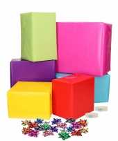 Inpakpapier voor multi kleuren m pakket