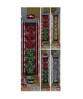 Kerst cadeaupapier inpakpapier set 10 delig goud