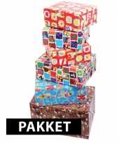Voordelige inpakpapier set sinterklaas